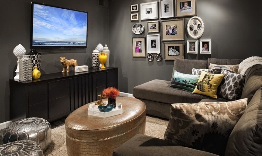 Small living room ideas with TV