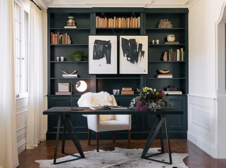 Bookshelf ideas for small rooms and home offices