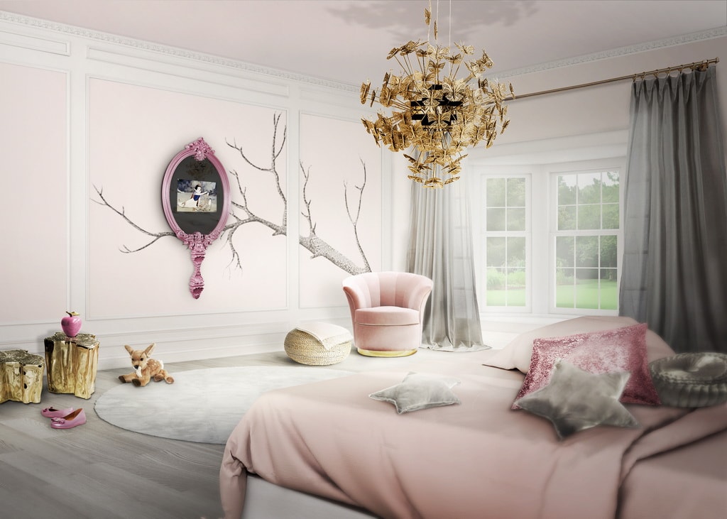 Fairytale wall paint ideas for children's rooms,