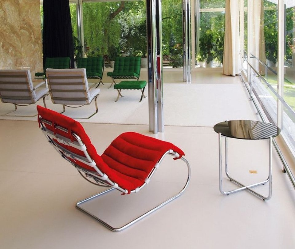 Miles van der Rohe Bauhaus chaise lounge