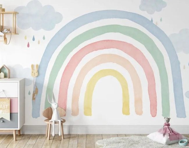8 adorable rainbow nursery ideas