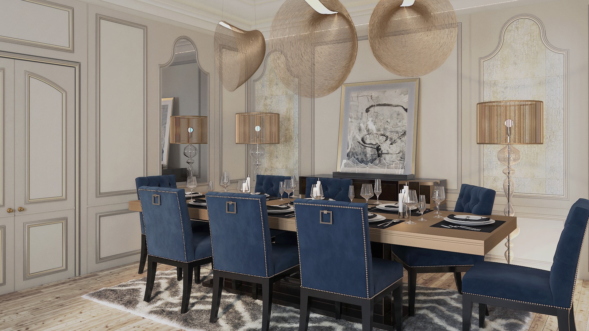 Elegant Dining Room for a Contemporary Home