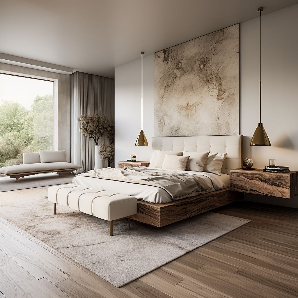 Modern organic bedroom ideas by Homilo
