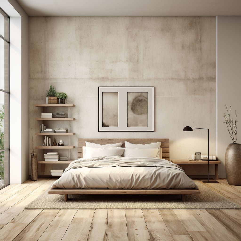 Organic modern bedroom ideas with Scandi flair by Homilo