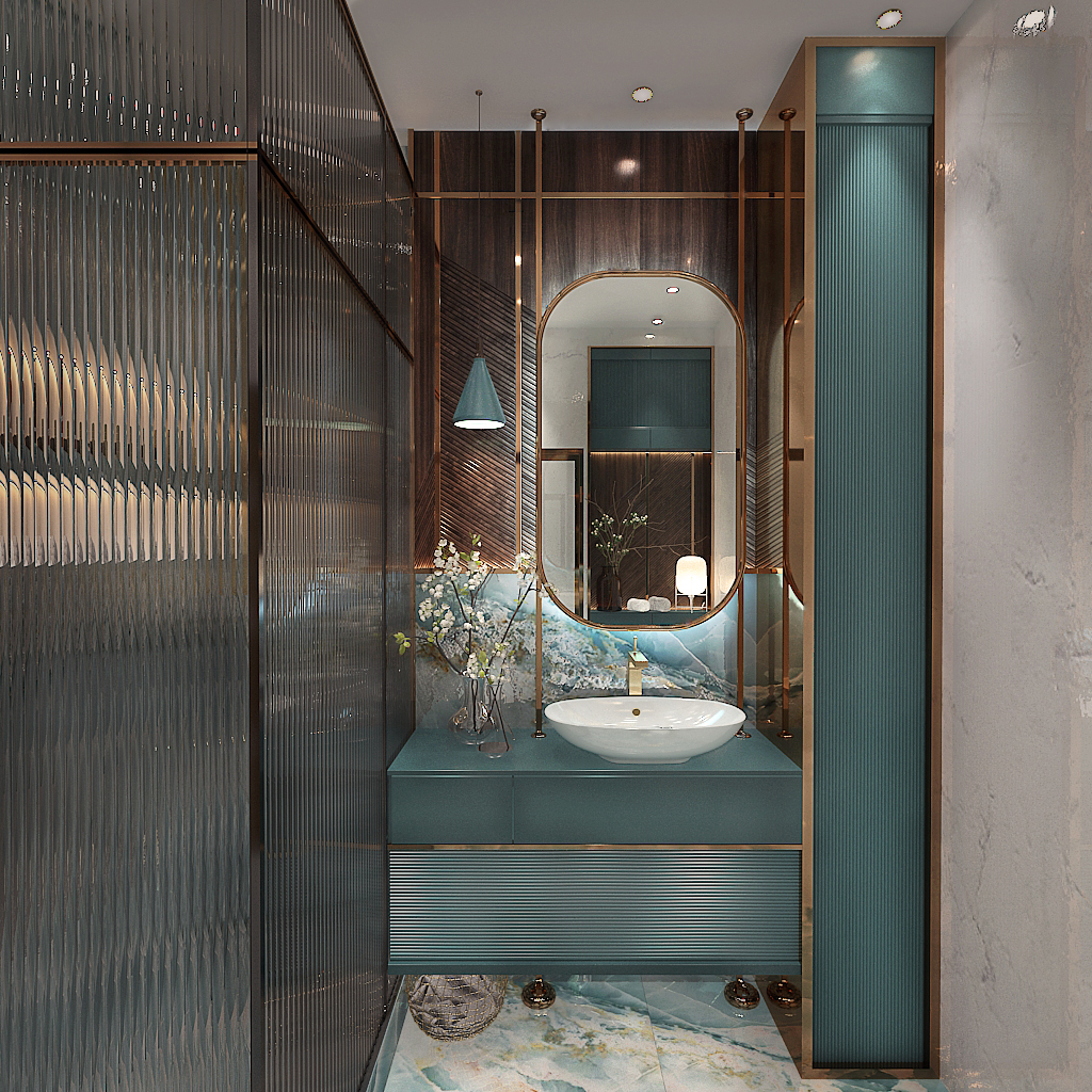 2024 interior design trends in a bathroom by Homilo