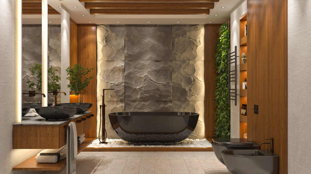 View of Luxury Bathroom Design Trends for 2025: A Guide to Elegance