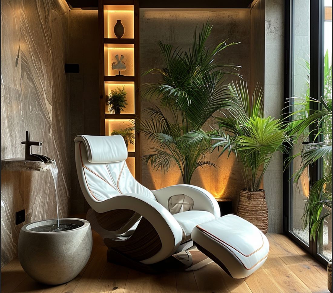 Living room ideas 2024 introducing a wellness nook, by Homilo