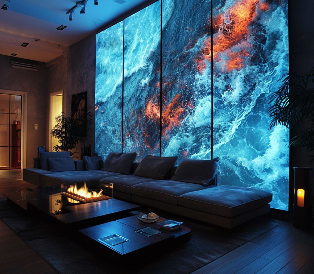 Sensorial living room ideas 2024 by Homilo